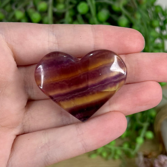 Candy Fluorite Heart (N492)