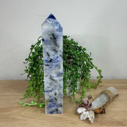 Blue Afghanite Tower (R514)