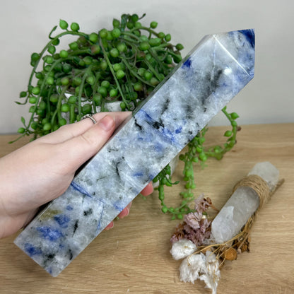 Blue Afghanite Tower (R514)