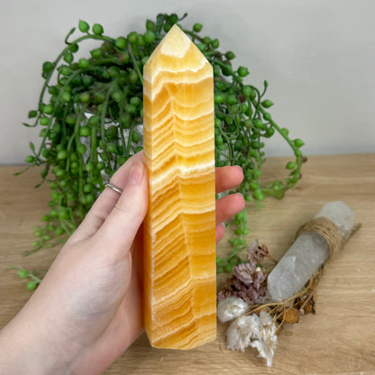 Yellow Calcite Tower (R481)