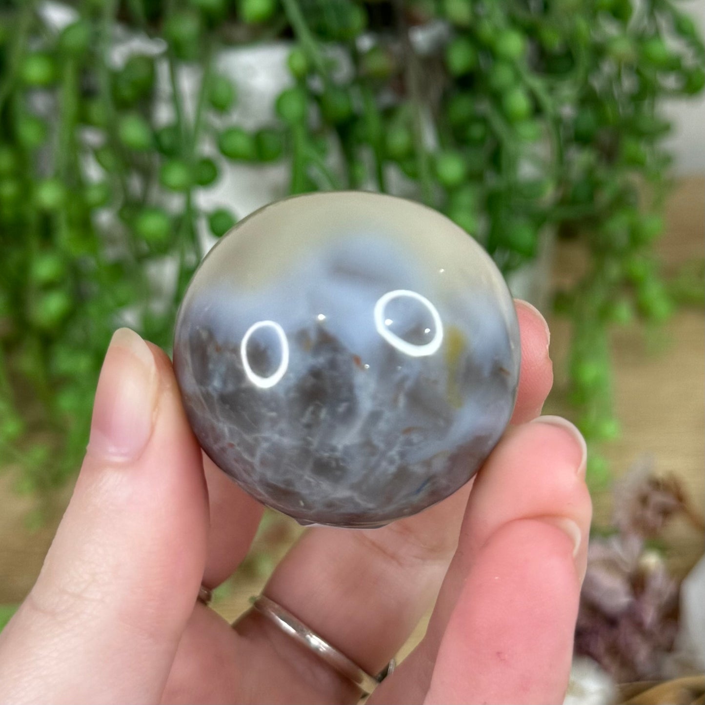 Druzy Agatę Sphere (R476)