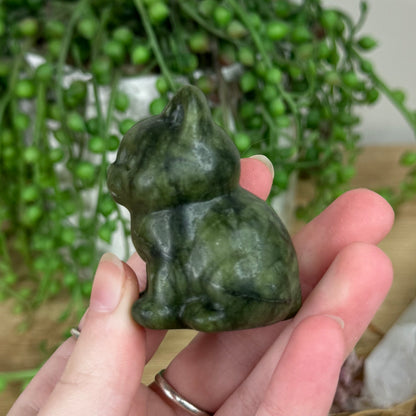 Green Jade Cat (R293)