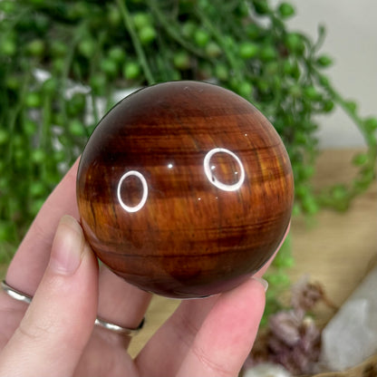 Red Tiger Eye Sphere (R299)