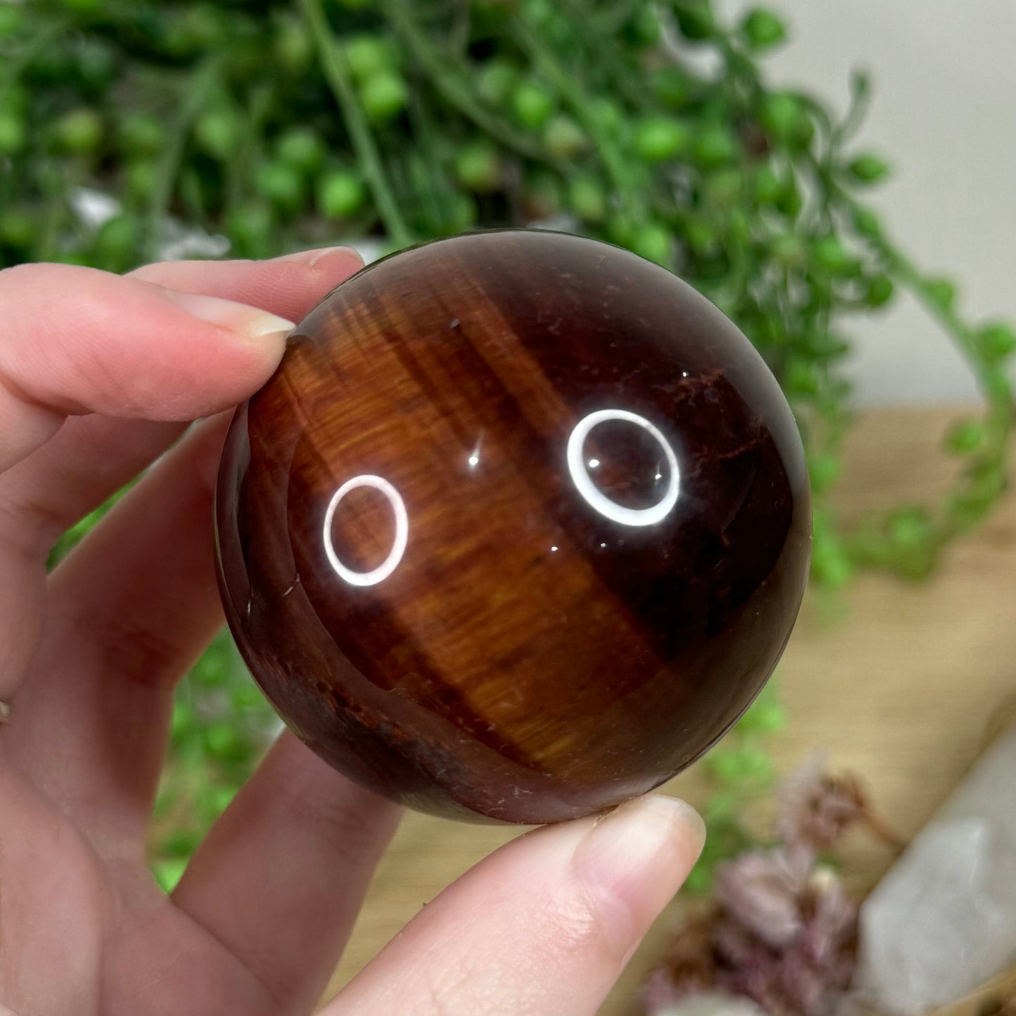 Red Tiger Eye Sphere (R299)