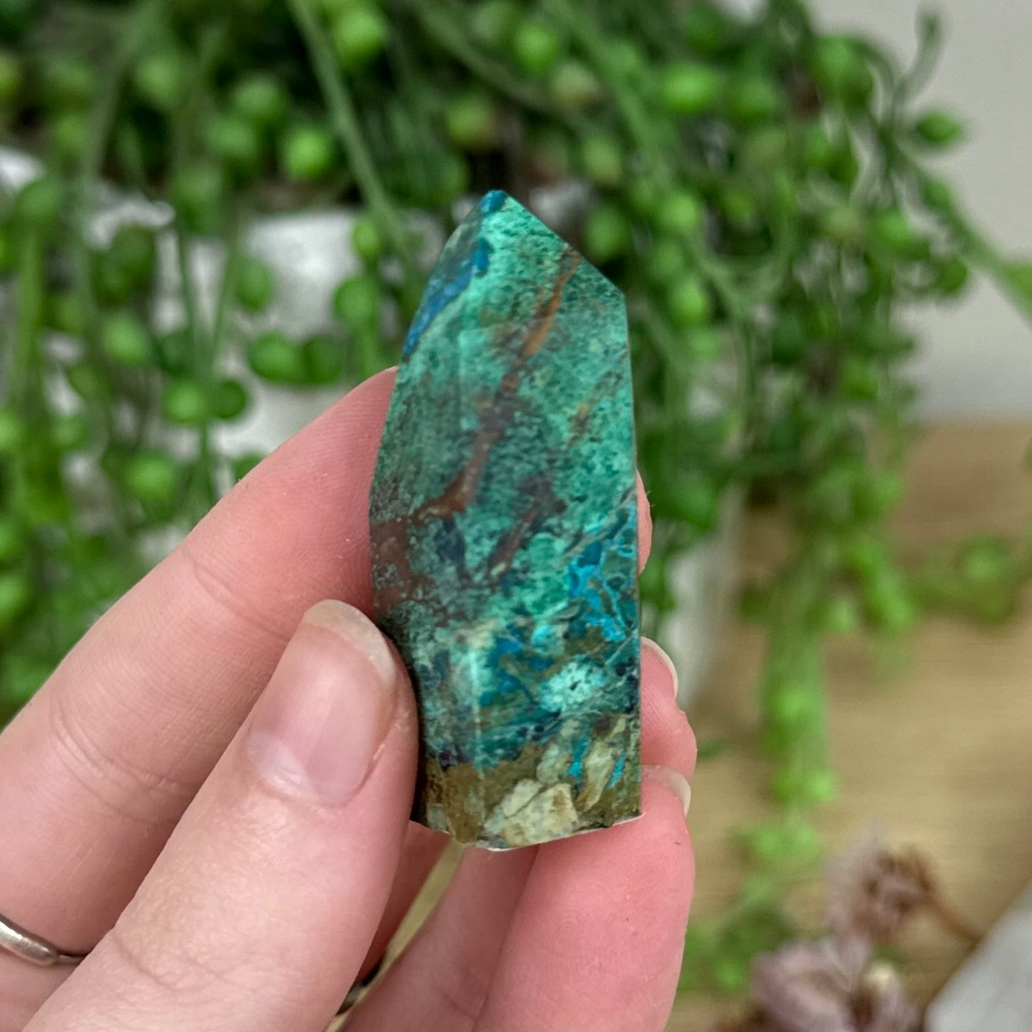 Malachite / Chrysocolla Free Form (R233)