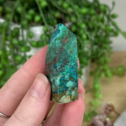 Malachite / Chrysocolla Free Form (R233)