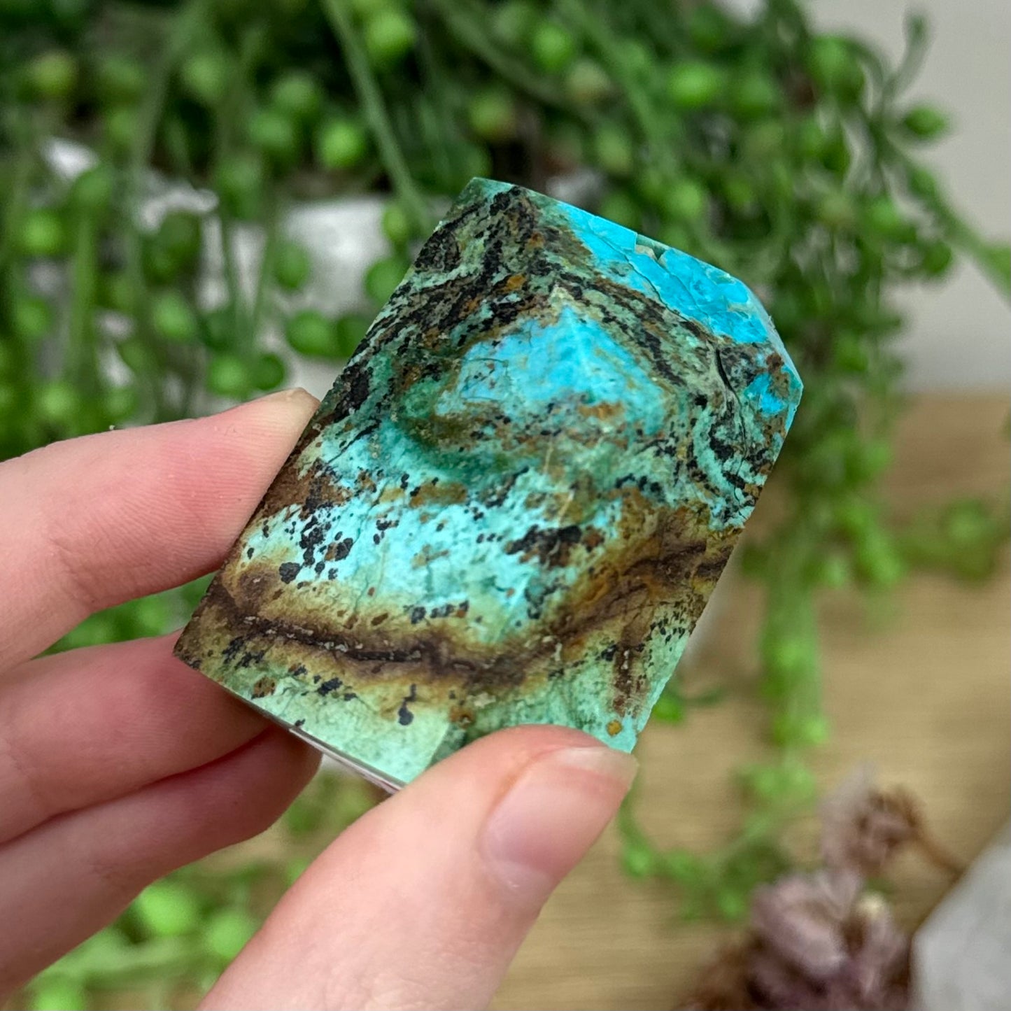Malachite / Chrysocolla Free Form (R246)