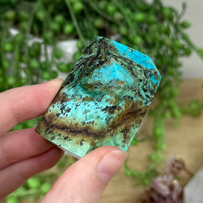 Malachite / Chrysocolla Free Form (R246)
