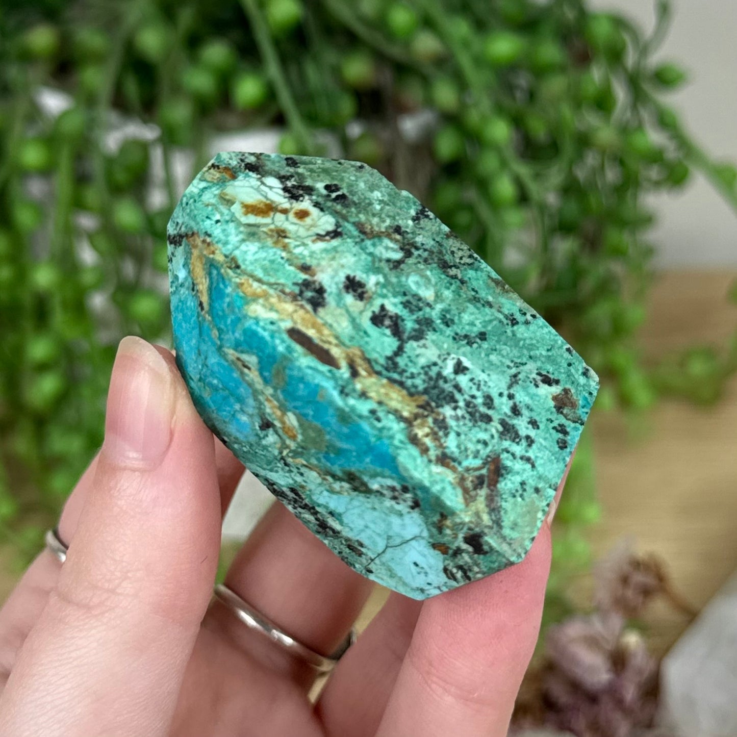 Malachite / Chrysocolla Free Form (R248)