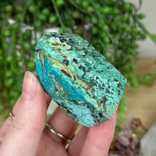 Malachite / Chrysocolla Free Form (R248)