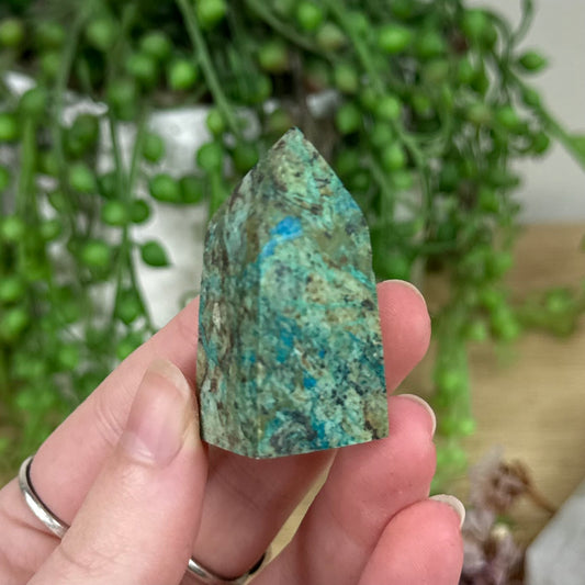 Malachite / Chrysocolla Free Form (R235)