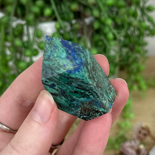 Malachite / Chrysocolla Free Form (R238)