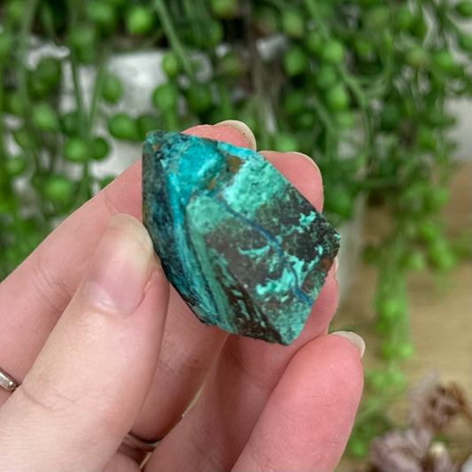Malachite / Chrysocolla Free Form (R222)