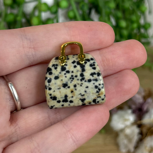 Dalmatian Jasper Bag