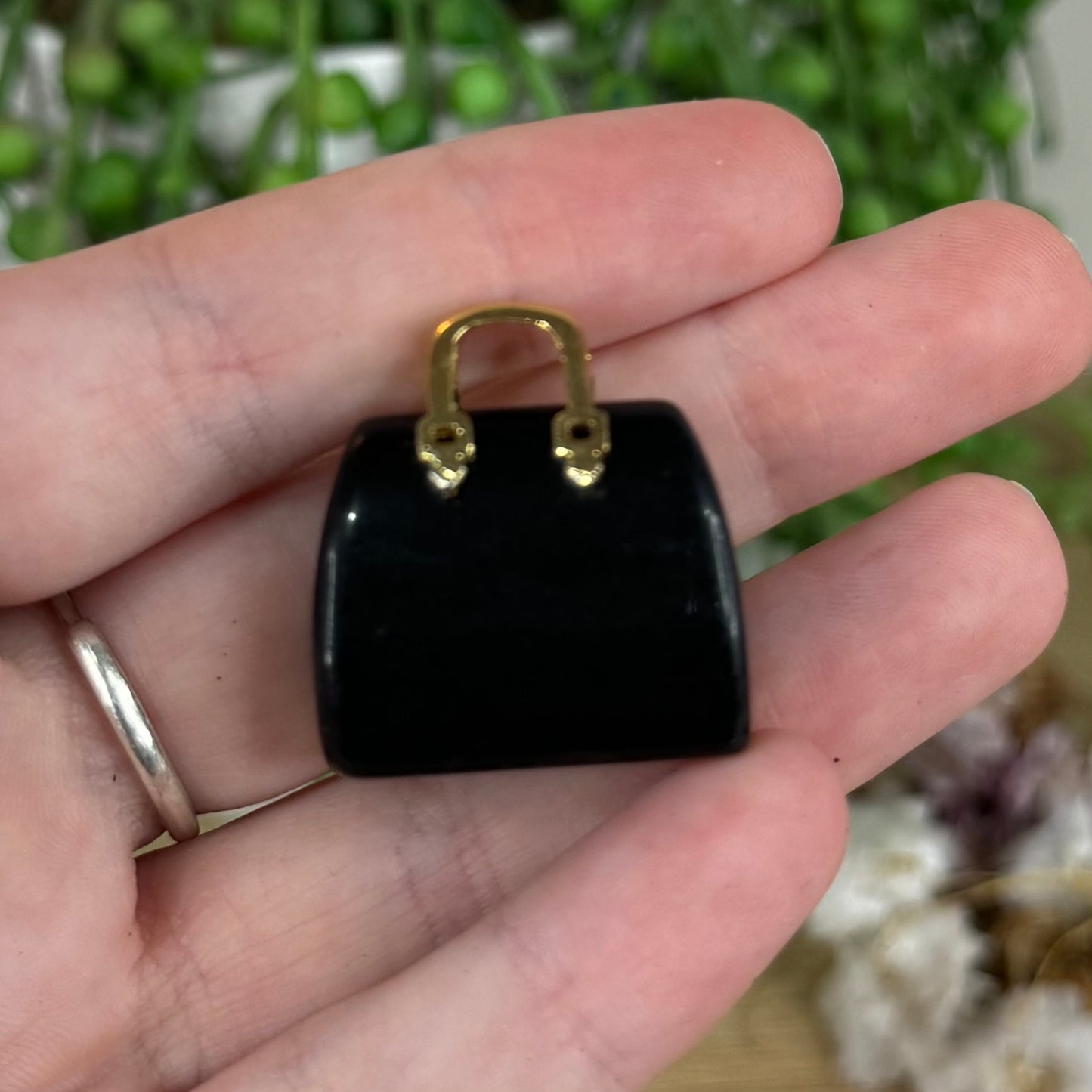 Black Obsidian Bag