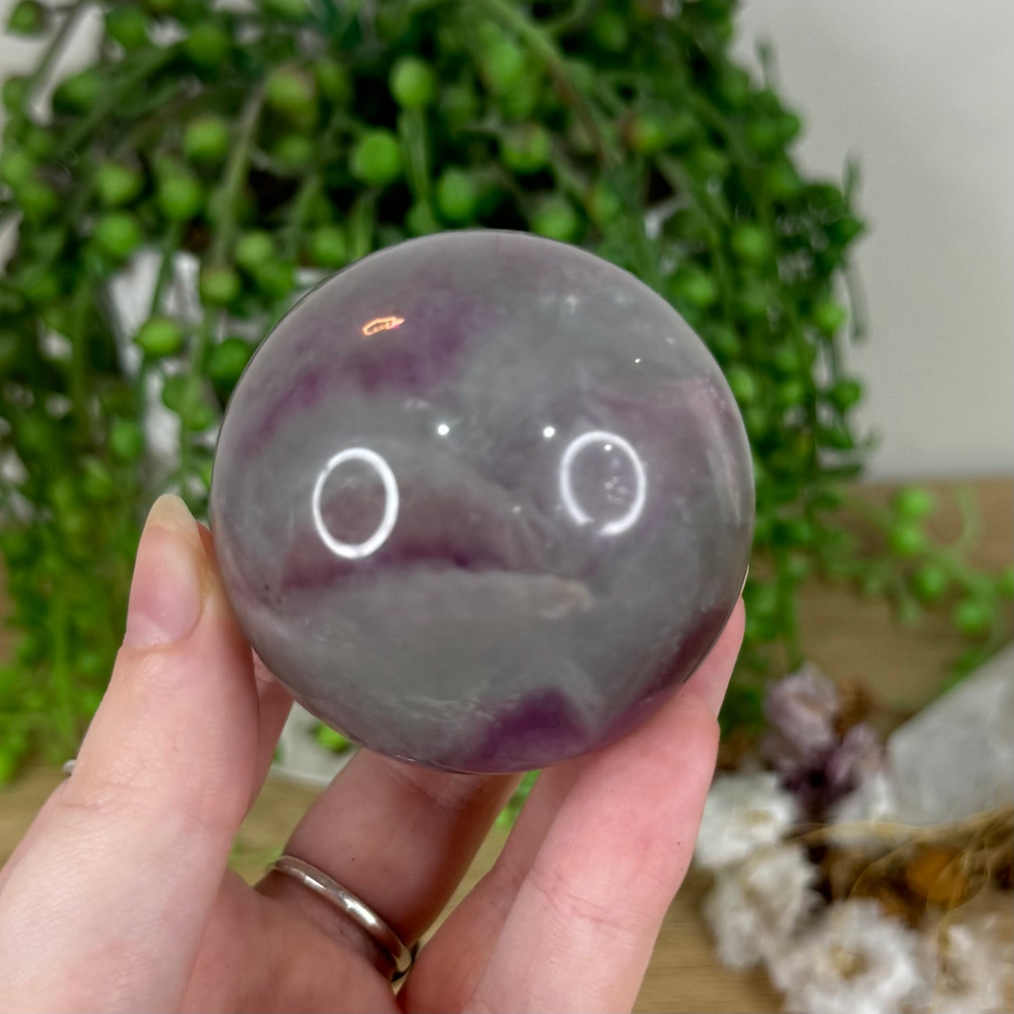 Rainbow Fluorite Sphere (L869)