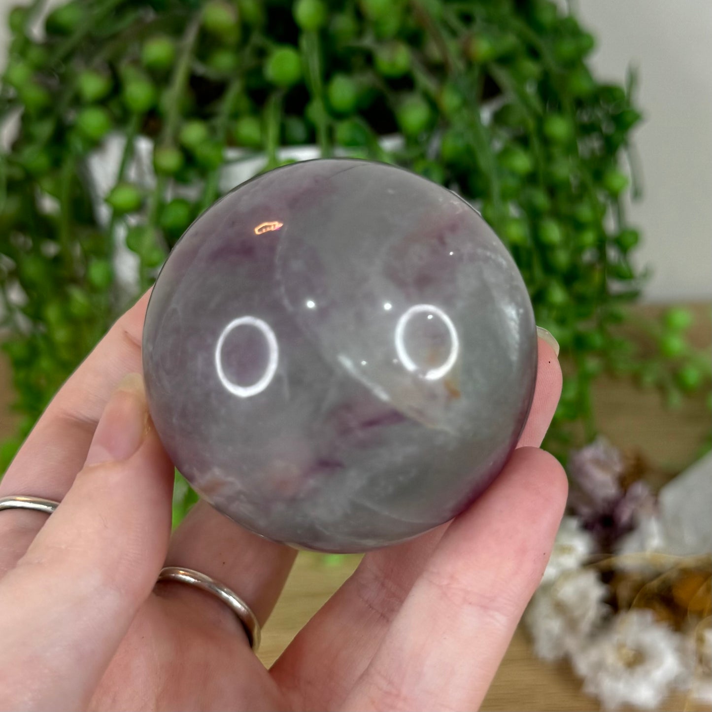 Rainbow Fluorite Sphere (L869)