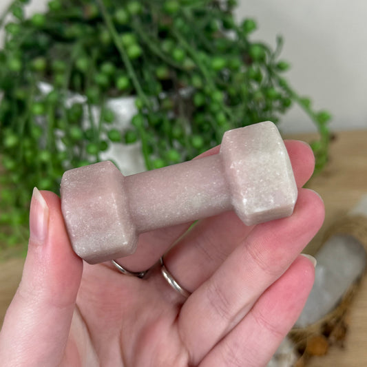 Pink Opal Dumbbell (R587)