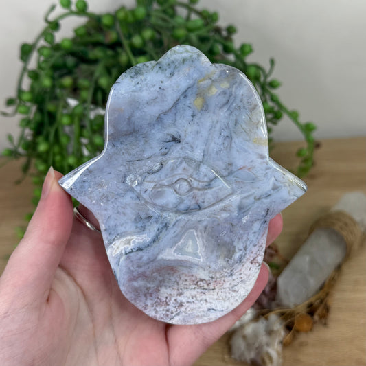 Ocean Jasper Hamsa Hand (R589)