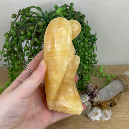 Yellow Calcite Angel (N117)