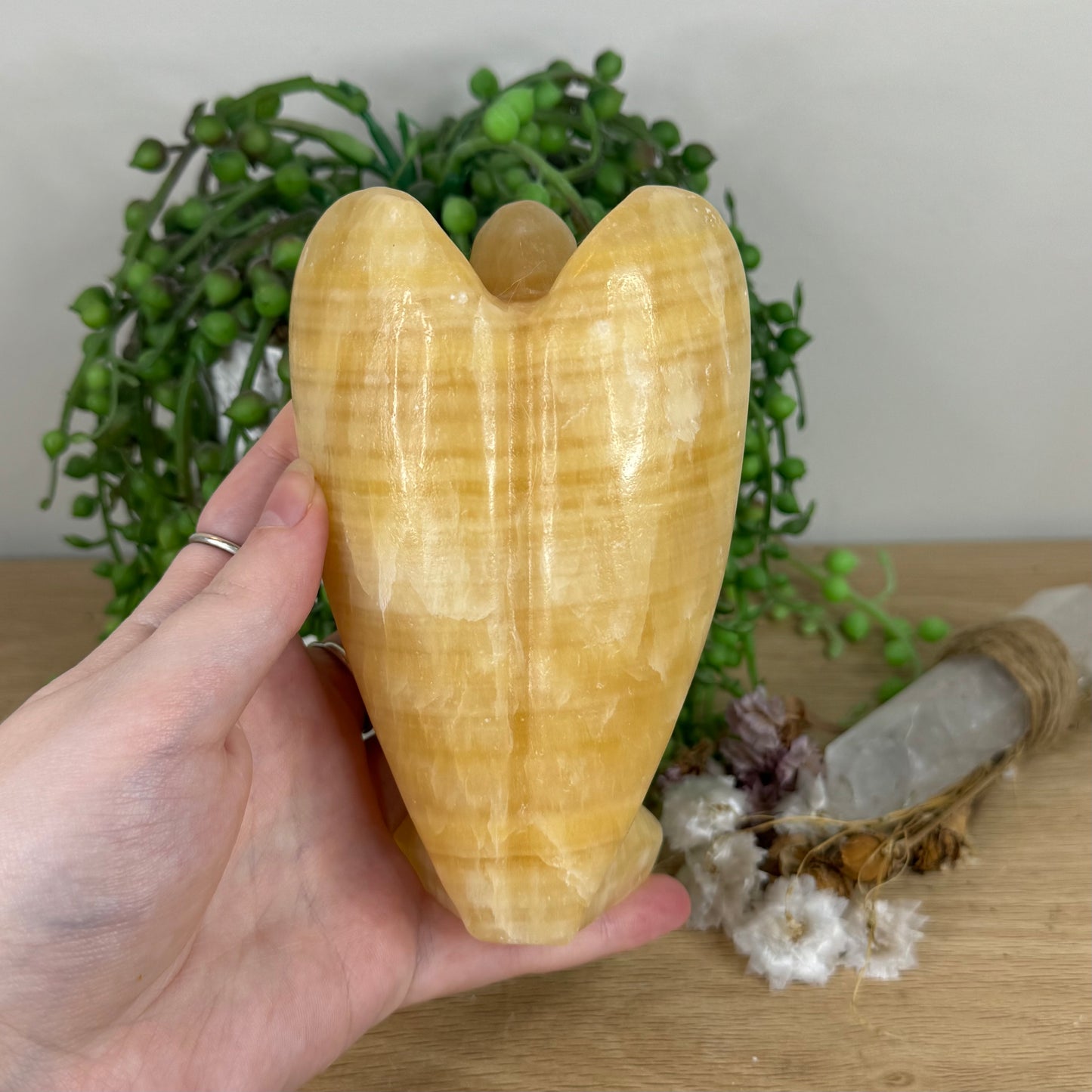 Yellow Calcite Angel (N117)