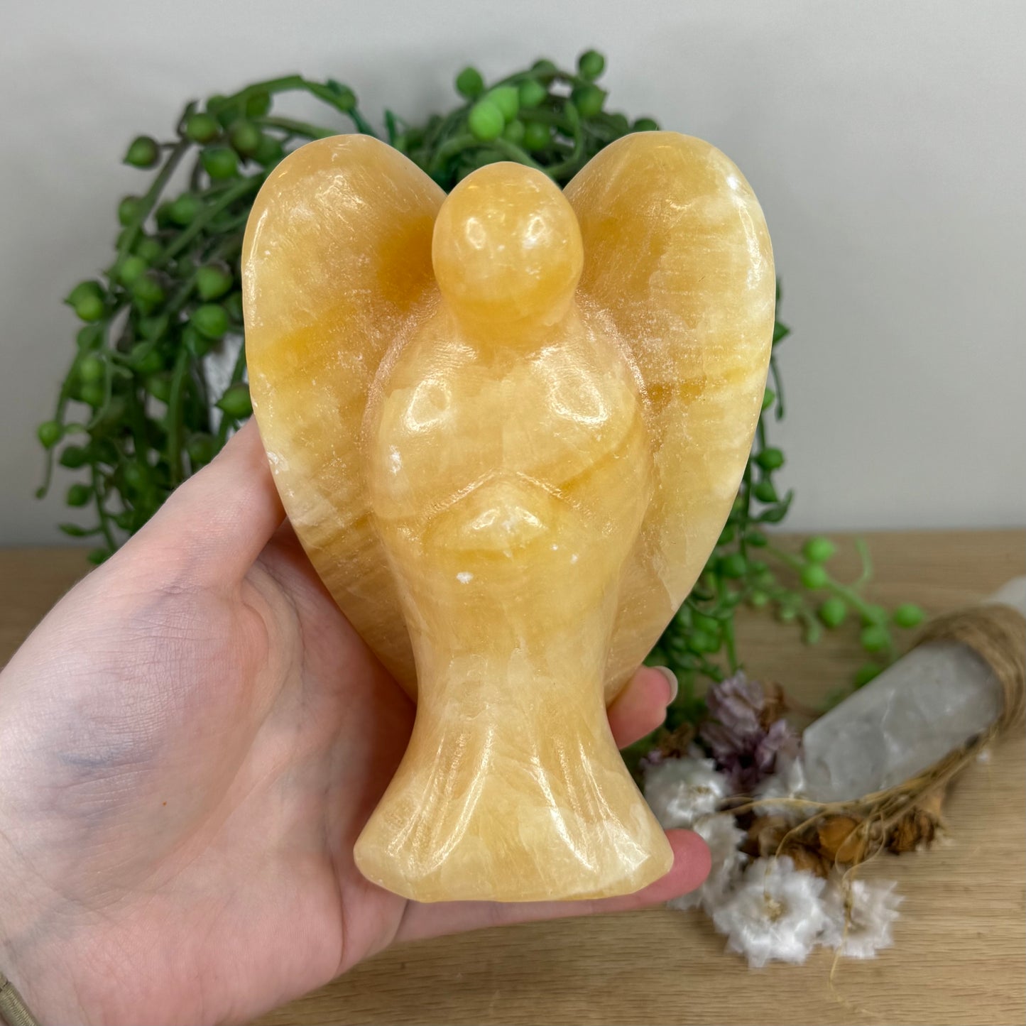 Yellow Calcite Angel (N118)