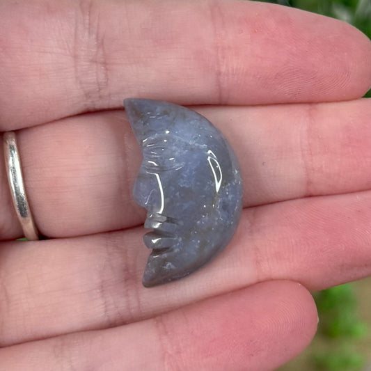 Ocean Jasper Small Moon Face