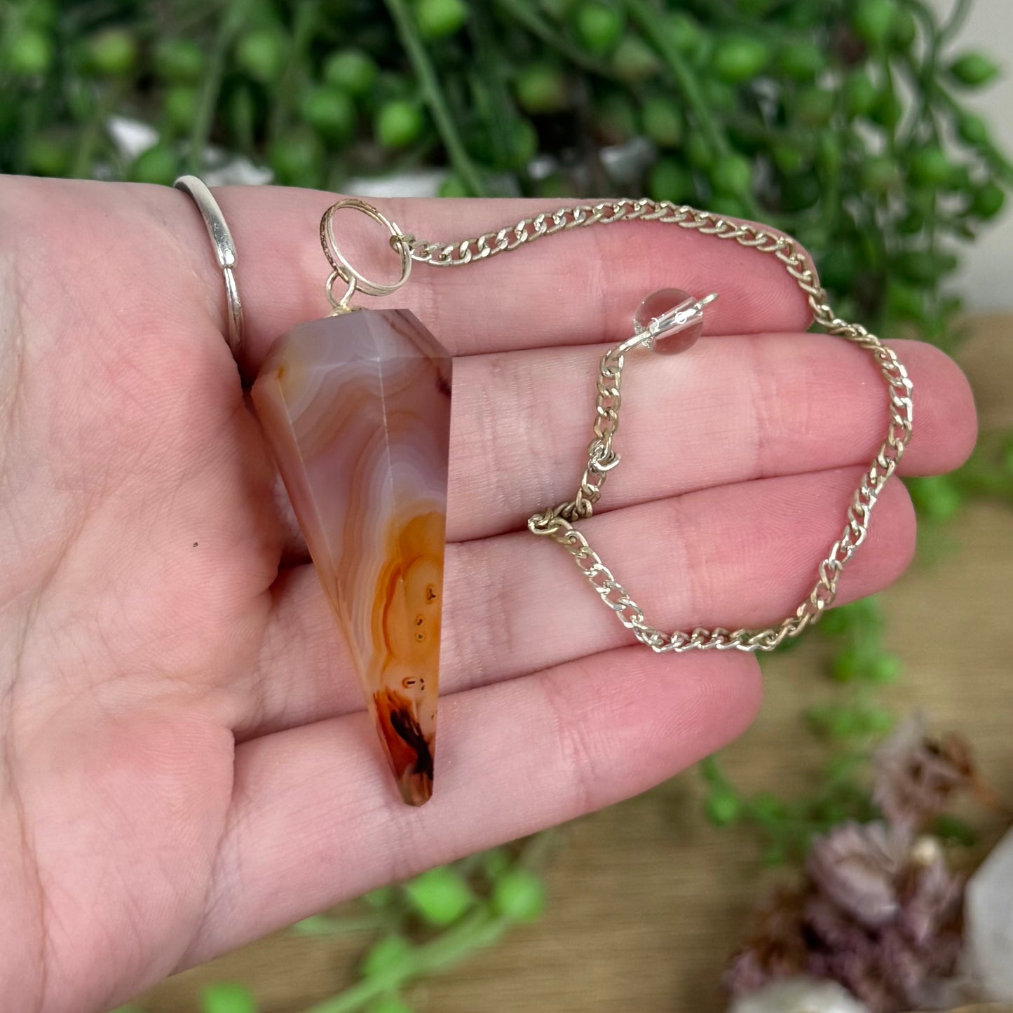 Carnelian Pendulum 4