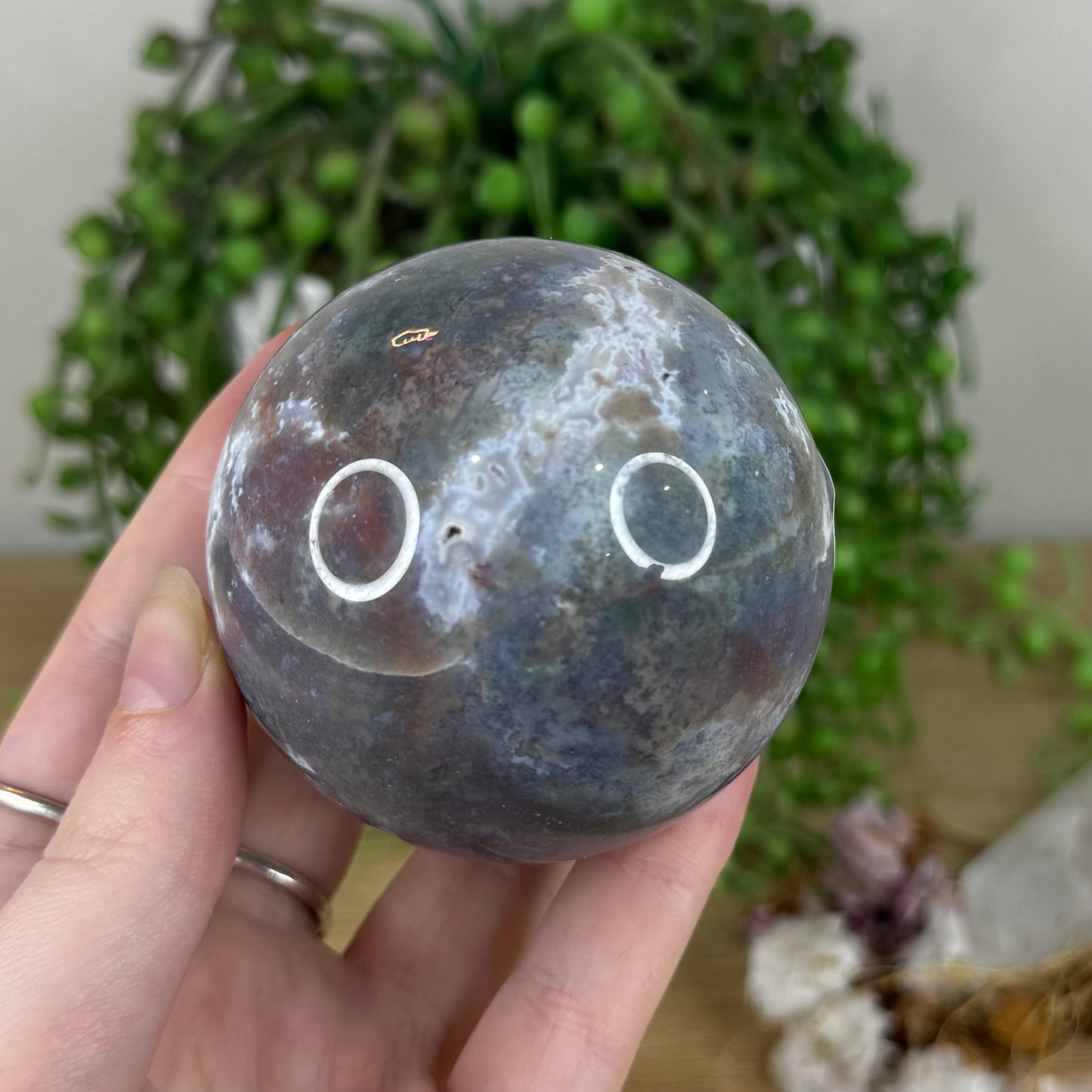 Ocean Jasper Sphere (N124)