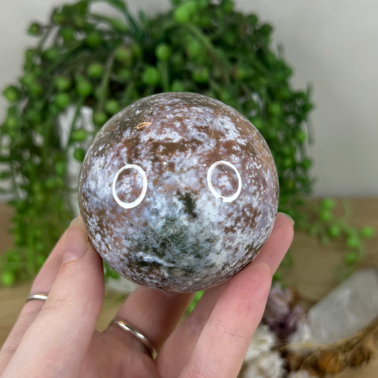 Ocean Jasper Sphere (N121)