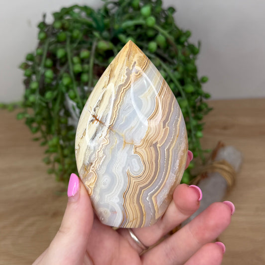 Crazy Lace Agate Arch Free Form (X612)