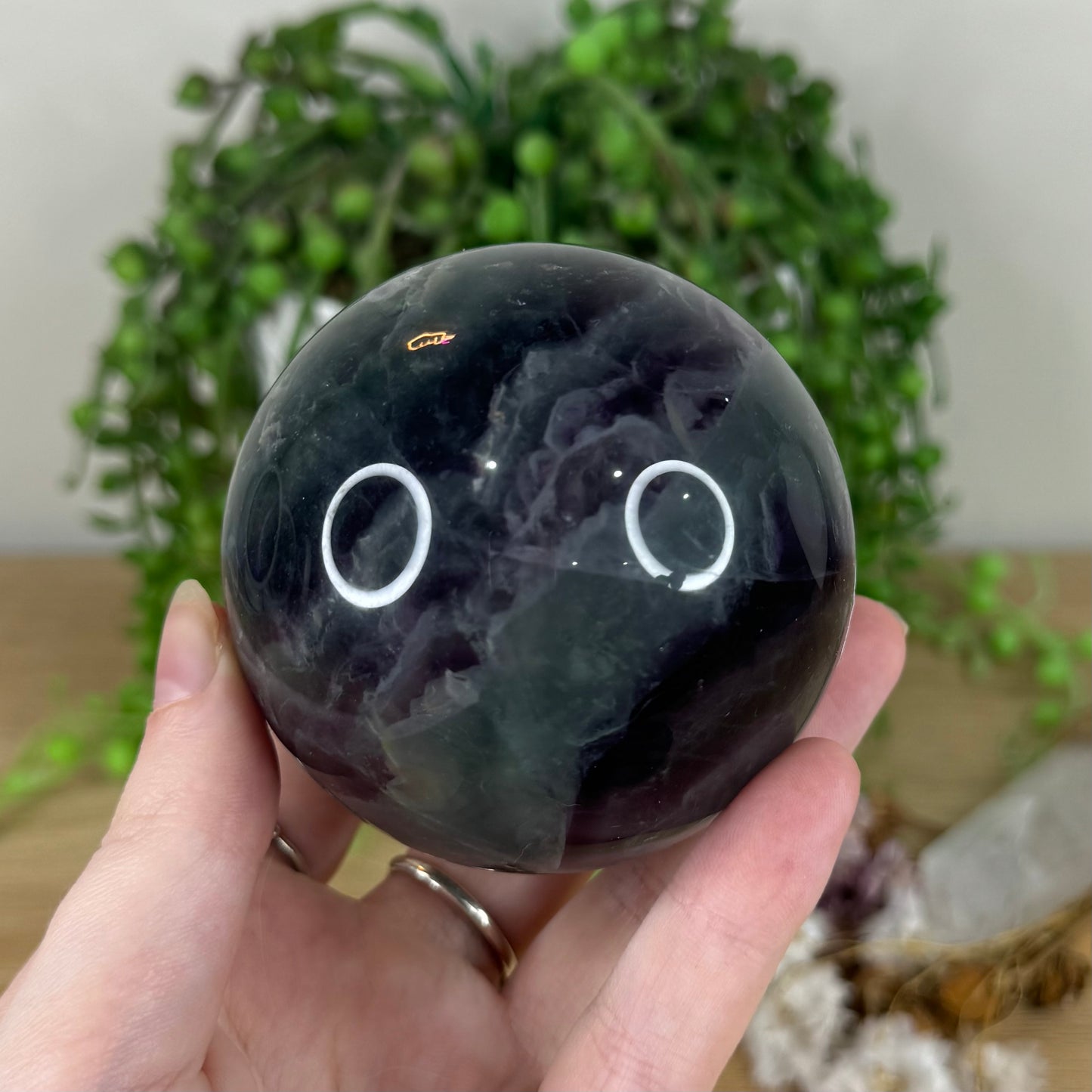Rainbow Fluorite Sphere (L871)