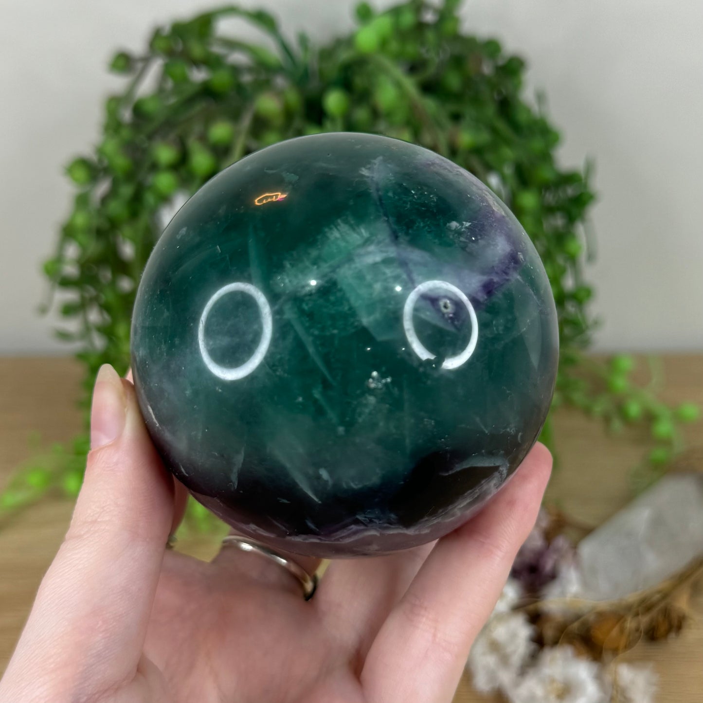 Rainbow Fluorite Sphere (L115)