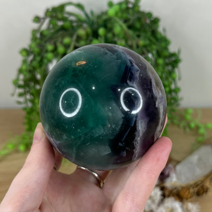 Rainbow Fluorite Sphere (L115)