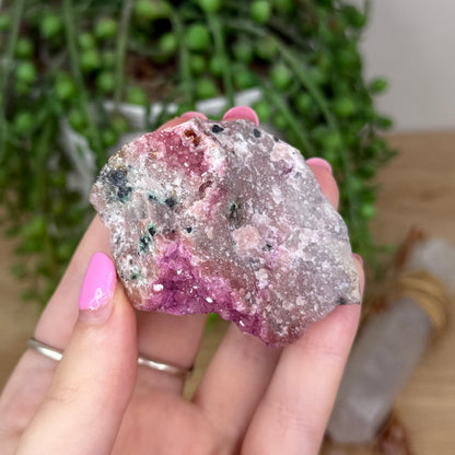 Cobalto Calcite Cluster (X679)