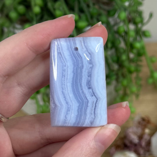 Blue Lace Agate Pendant (R760)