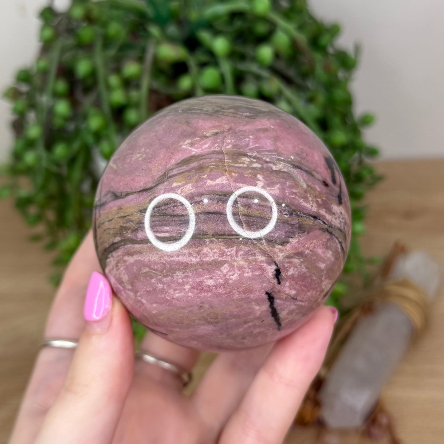 Rhodonite Sphere (X642)