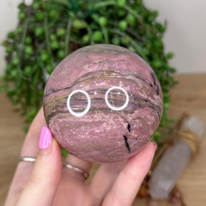 Rhodonite Sphere (X642)