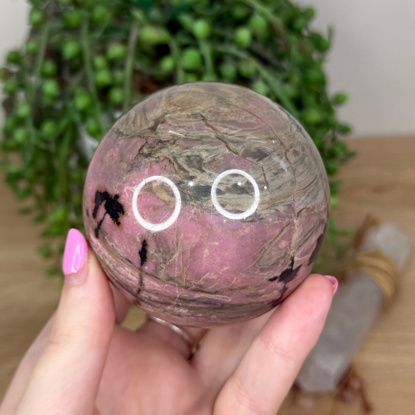 Rhodonite Sphere (X642)