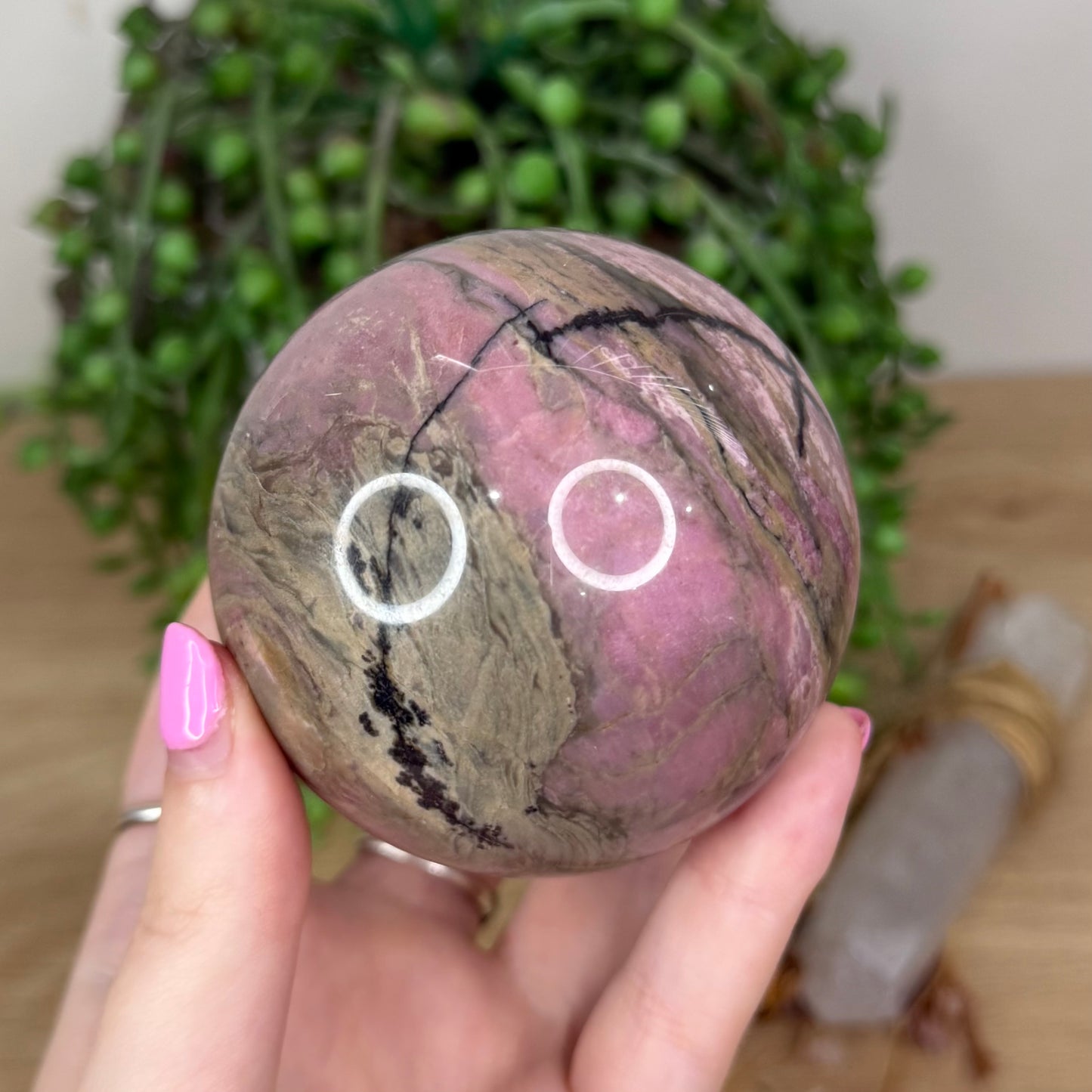 Rhodonite Sphere (X642)