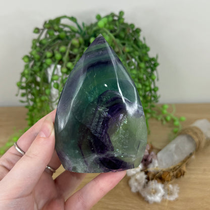 Rainbow Fluorite Arch Free Form (N384)