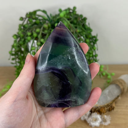 Rainbow Fluorite Arch Free Form (N384)