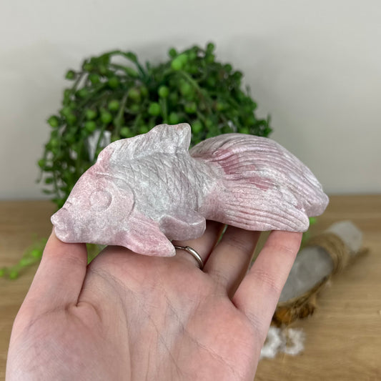 Pink Opal Fish (N298)