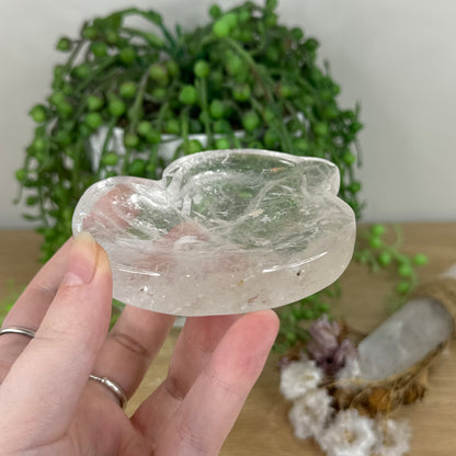 Clear Quartz Duck Bowl (N346)