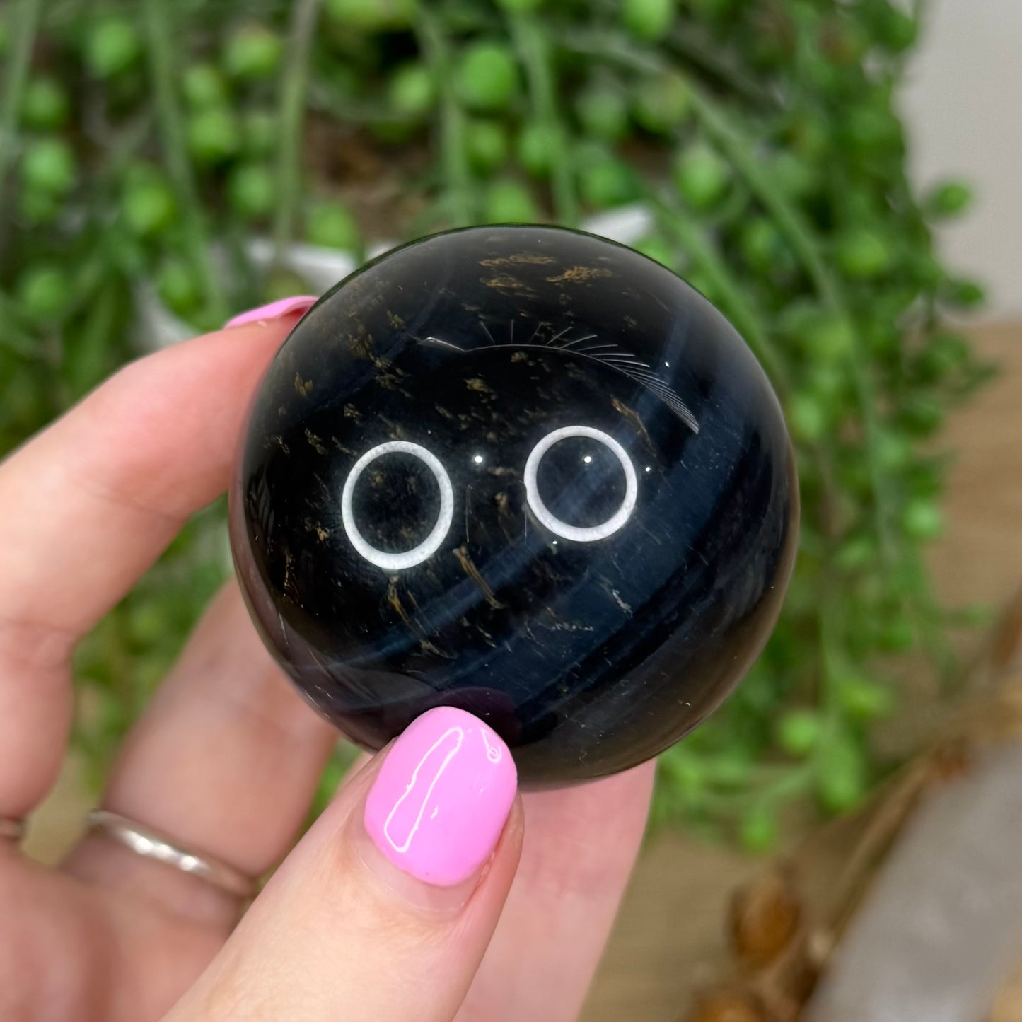 Blue Tiger Eye Sphere (X639)