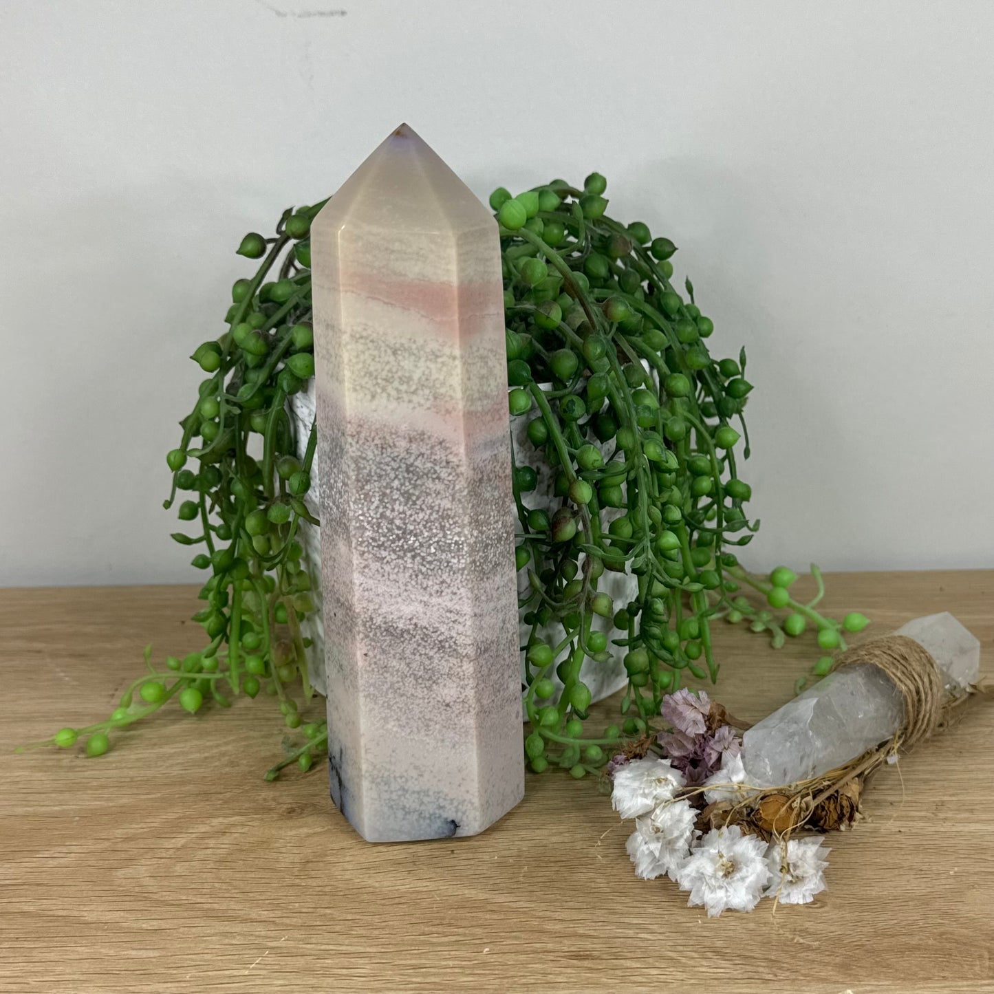 Pink Ocean Jasper Tower (N551)