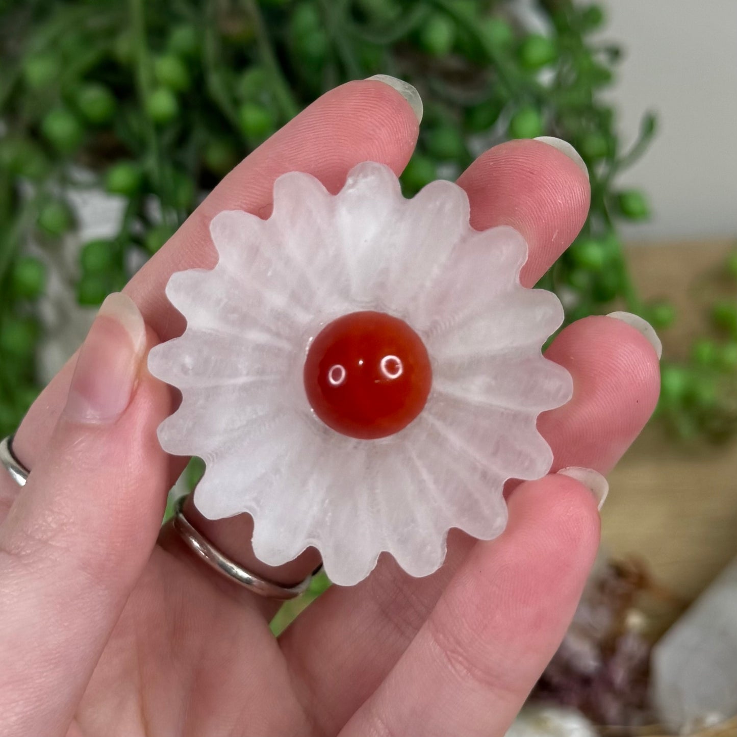Selenite Flower (R656)