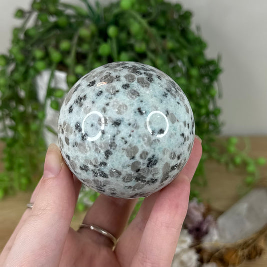 Kiwi Jasper Sphere (N222)