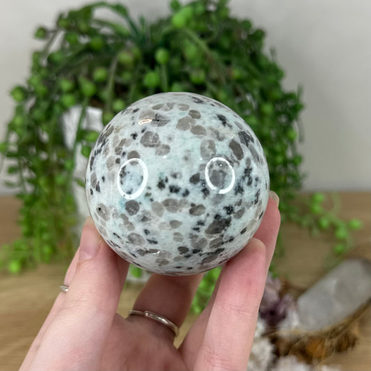 Kiwi Jasper Sphere (N220)