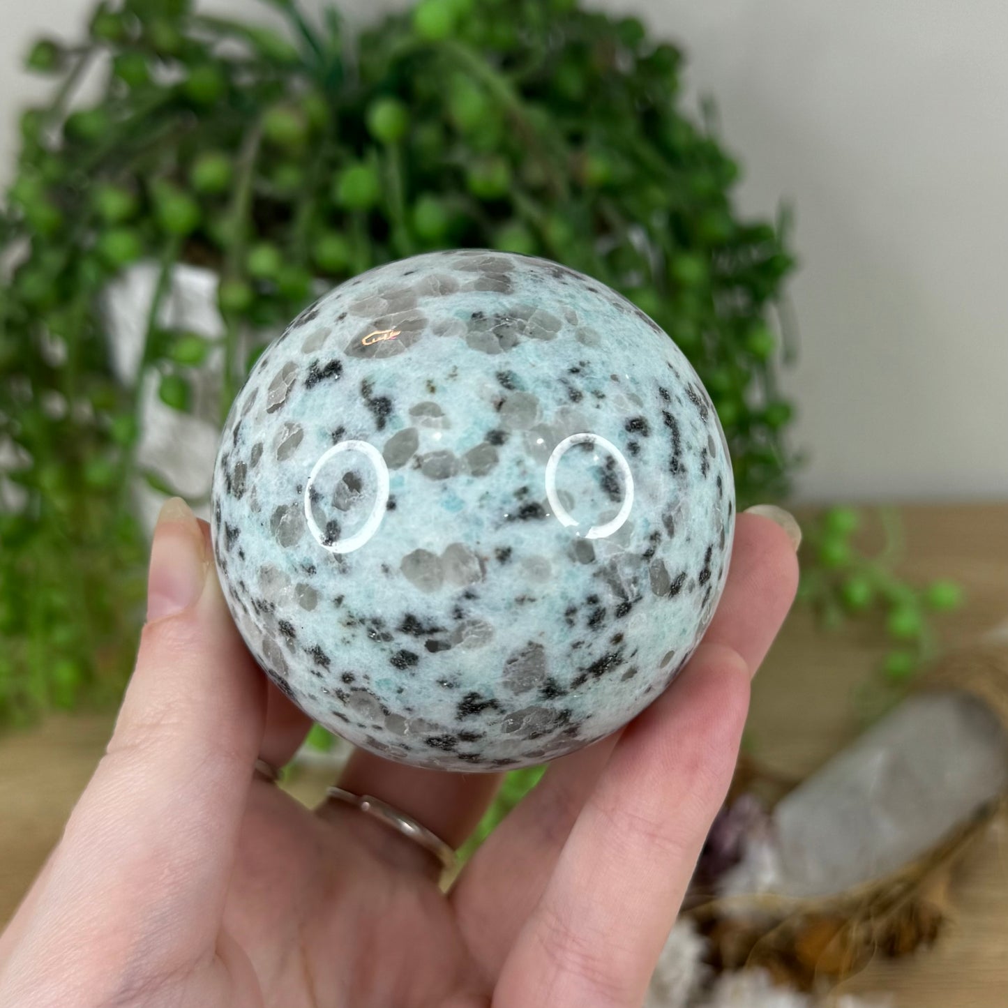 Kiwi Jasper Sphere (N221)